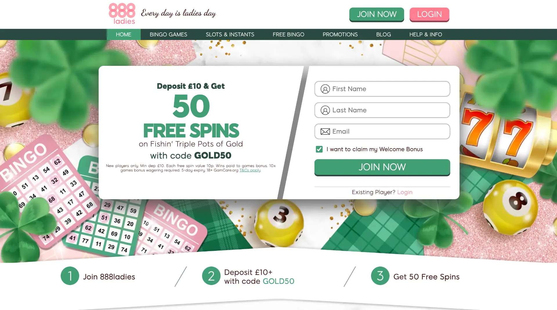 888 Ladies Homepage
